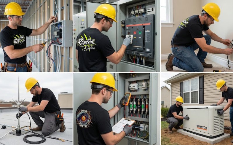 Raptor Electric LLC — Electrical installation service in Aurora