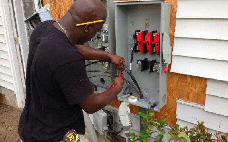 Anointed Hands Electrical Services — Electrician in Hampton